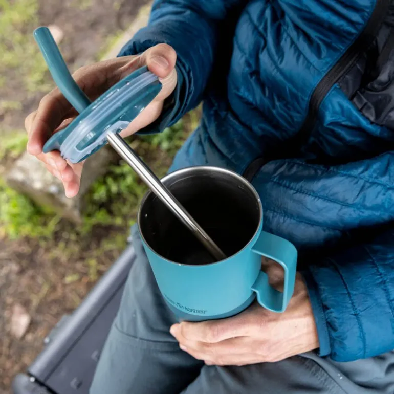 Rise Tumbler 77 cl med sugerørslokk Brittany Blue