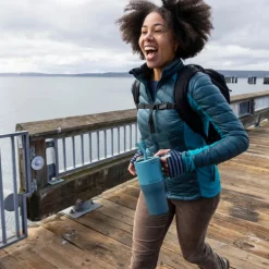 Rise Tumbler 77 cl med sugerørslokk Brittany Blue