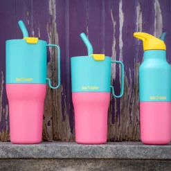 Rise Tumbler 77 cl med sugerørslokkTurquoise Kaleidoscope