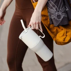 Rise Tumbler 77 cl med sugerørslokk Barely Blue