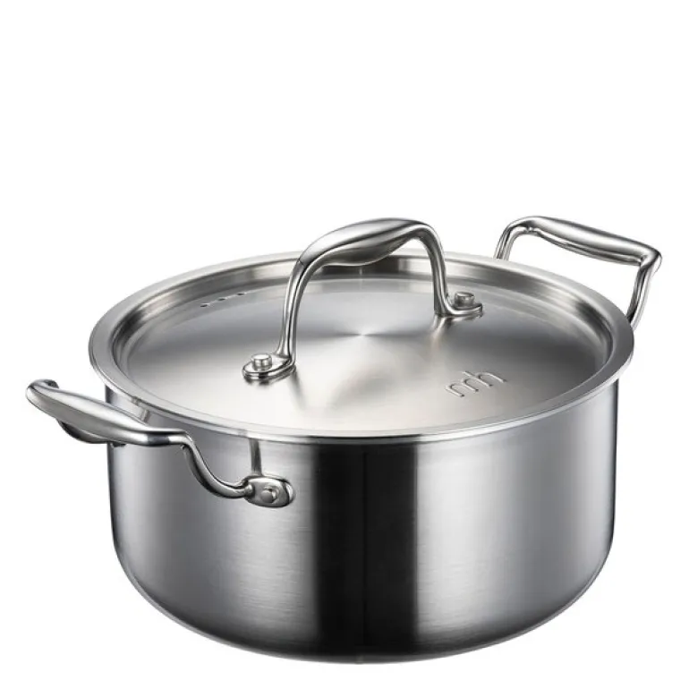 Rix Circle gryte 3,2L blankt stål