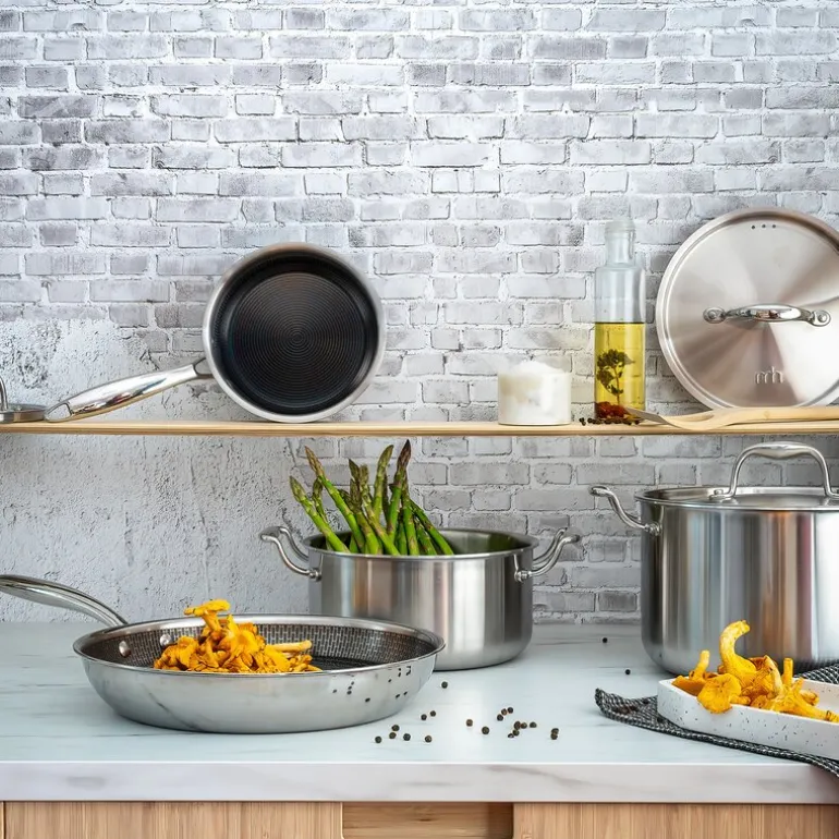 Rix Circle gryte 3,2L blankt stål