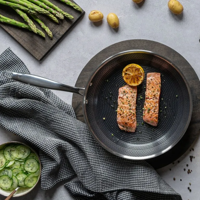 Rix circle stekepanne 28 cm blank/svart