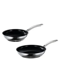 Rix stekepanne sett 2 deler 22+28 cm svart