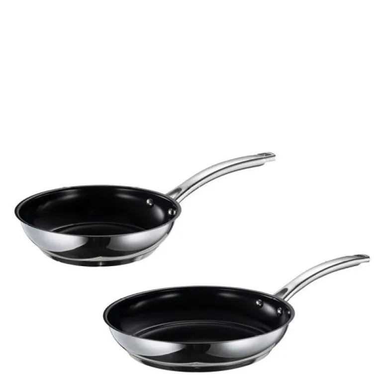 Rix stekepanne sett 2 deler 22+28 cm svart