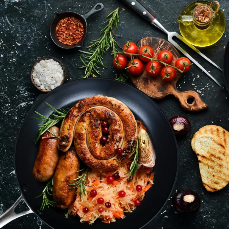 Rix stekepanne sett 2 deler 22+28 cm svart