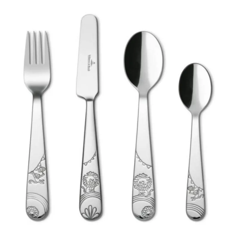 Roar like a lion barnebestikk 4 deler stål