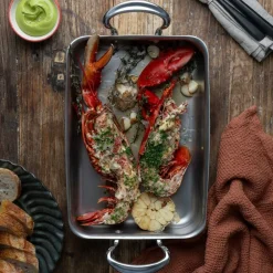 Roaster ildfast form 28x18 cm rustfritt stål