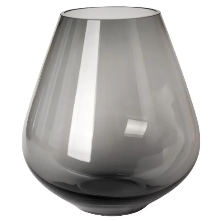 Rocks stormlykt/vase 22 cm koks