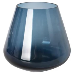 Rocks telykt/vase 12 cm blå