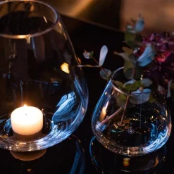 Rocks telykt/vase 12 cm klar