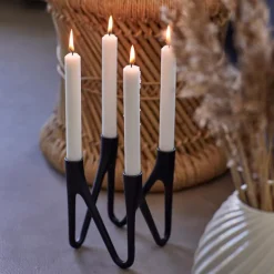 Roots lysestake Roots 4 armer svart