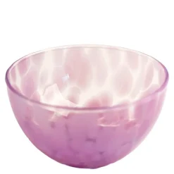 Rosa sløyfe skål 10 cm