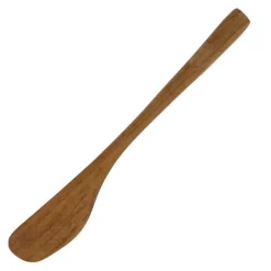 Round smørkniv 17 cm teak