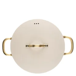 Royal Pearl gryte med lokk 4,1L hvit