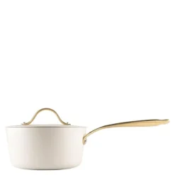 Royal Pearl kaserolle med lokk 2L hvit