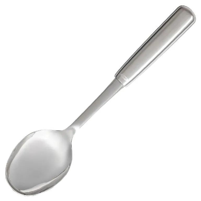 Røre- og serveringsskje i stål