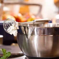 Rørebolle i stål 5,4L ø24 cm