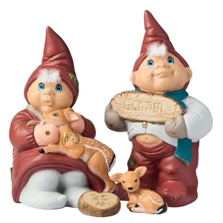 Årsnissepar 2025 Elvin & Emmelie 13,5 cm