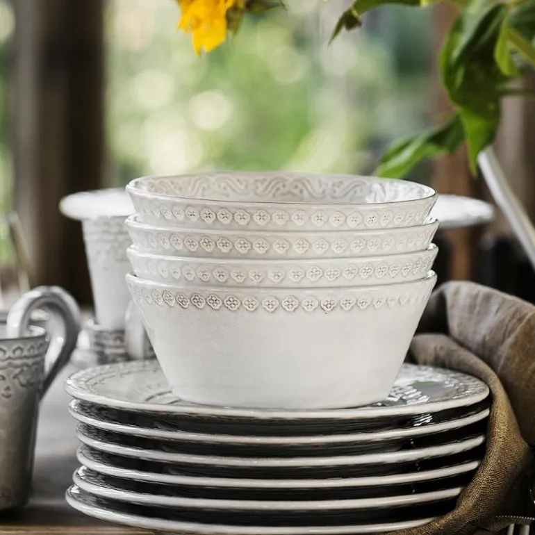 Rua Nova skål 16 cm antikkhvit