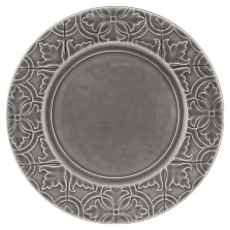 Rua Nova tallerken flat 28 cm antrasitt