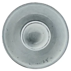 Rustic eggeglass 10 cm grå/blå