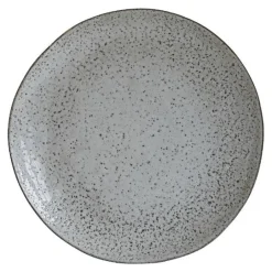 Rustic tallerken 27,5 cm grå/blå