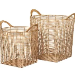 Safi kurv sett 2 stk natural