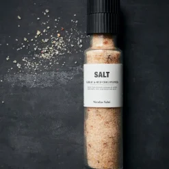 Salt hvitløk & rød chili 325g