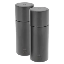 Salt- og pepperkvern 15,2 cm 2 stk svart