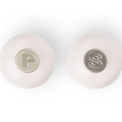 Salt- og pepperkvern mini 11 cm shell pink