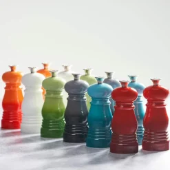 Salt- og pepperkvernsett 11 cm cerise