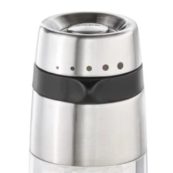 Saltkvern dryssfri 14 cm stål/svart