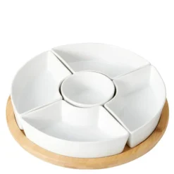 Samara serveringssett hvit