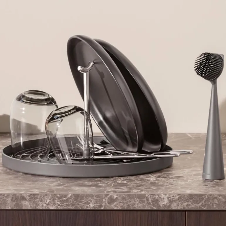 Sammenleggbart oppvaskstativ 31 cm