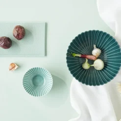 Samsurium salatskål 24 cm dark sea