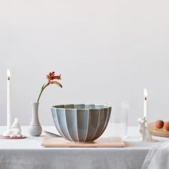 Samsurium skål 17,5 cm mørkeblå