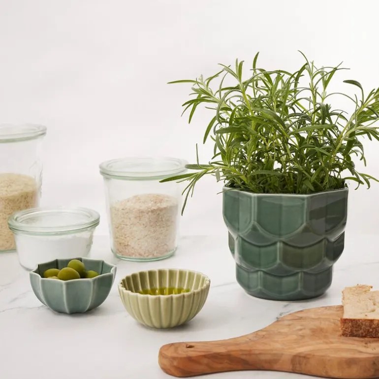 Samsurium skålsett 2 deler Wasabi & Spruce