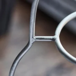 Sana tallerkenstativ silver finish