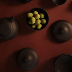 Sand Secrets skål 8 cm red clay