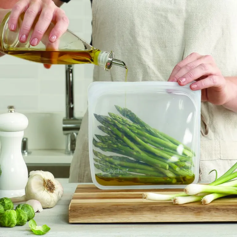 Sandwich silikonpose 0,45L clear