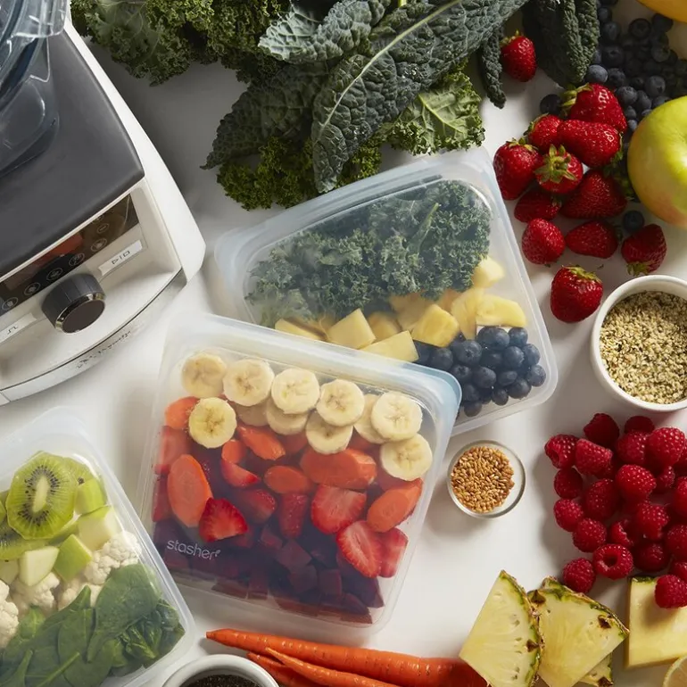 Sandwich silikonpose 0,45L clear