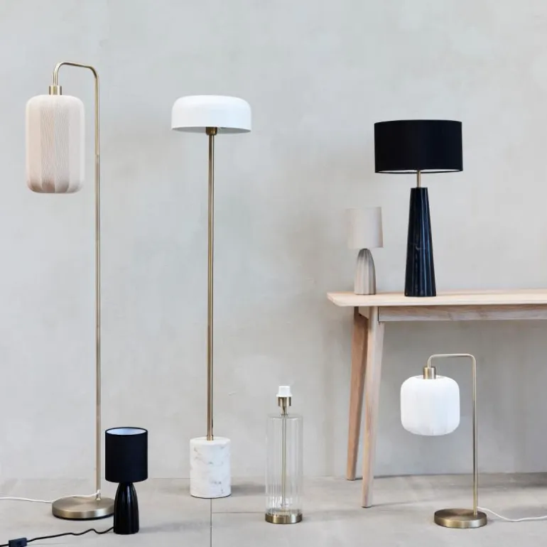 Sashie bordlampe 58x28 cm hvit