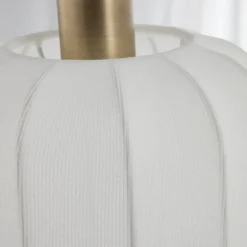 Sashie bordlampe 58x28 cm hvit