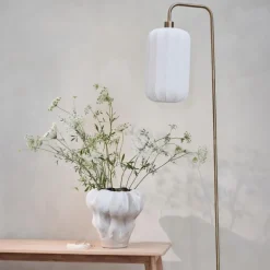 Sashie gulvlampe 160x20 cm hvit