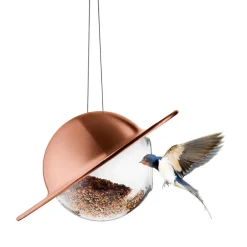 Saturn fuglemater 15x24 cm kobber