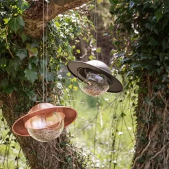 Saturn fuglemater 15x24 cm svart