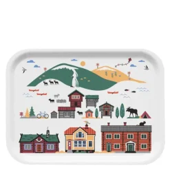 Scandinavian Mountains brett 27x20 cm summer