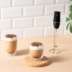 Schiuma batteridreven melkeskummer svart