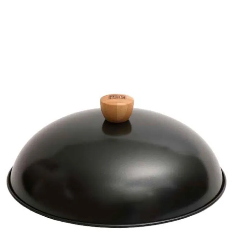 School of Wok lokk til wok 29 cm svart